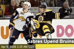 Sabres Upend Bruins