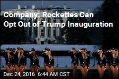 Company: Rockettes Can Opt Out of Trump Inauguration
