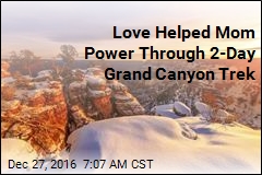 Love Helped Mom Power Through 2-Day Grand Canyon Trek