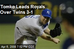 Tomko Leads Royals Over Twins 3-1