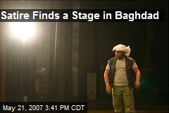 Satire Finds a Stage in Baghdad