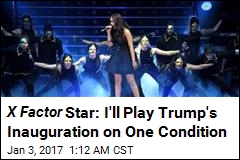 Rebecca Ferguson Will Play Inauguration on One Condition