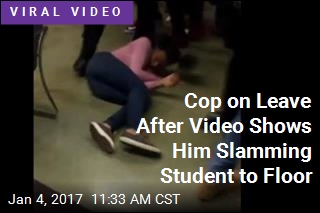 Caught on Tape: Cop Throwing Student to Floor
