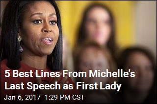 5 Best Lines From Michelle&#39;s Last Speech as First Lady