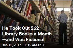 He Took Out 262 Library Books a Month &mdash;and Was Fictional
