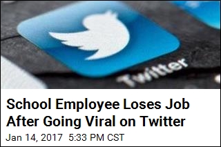 School Employee Loses Job After Going Viral on Twitter