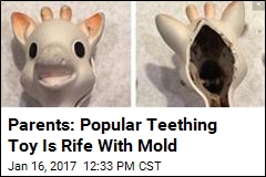 Parents: Popular Teething Toy Is Rife With Mold