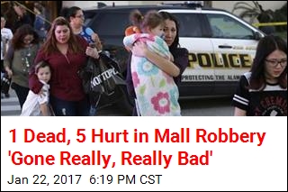 1 Dead, 5 Hurt in Mall Robbery &#39;Gone Really, Really Bad&#39;