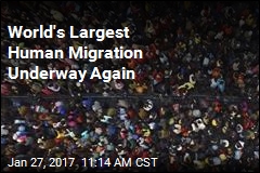 World&#39;s Largest Human Migration Underway Again