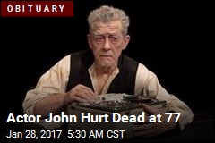 Actor John Hurt Dead at 77