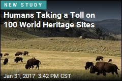 Humans Taking a Toll on 100 World Heritage Sites
