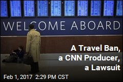 CNN Producer Sues Over Immigration Ban