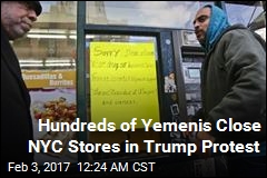 Hundreds of Yemenis Close NYC Stores in Trump Protest