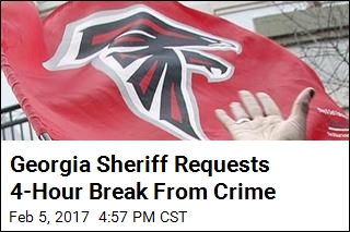 Georgia Sheriff Requests 4-Hour Break From Crime
