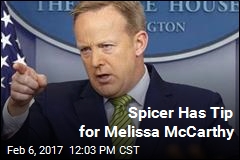 Spicer Has Tip for Melissa McCarthy