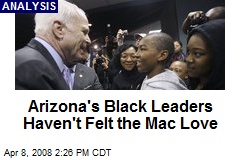 Arizona's Black Leaders Haven't Felt the Mac Love