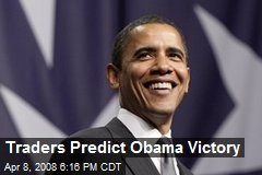 Traders Predict Obama Victory