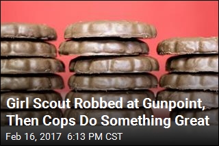Girl Scout Robbed at Gunpoint, Then Cops Do Something Great