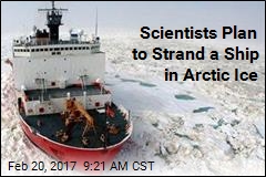Scientists Plan to Strand a Ship in Arctic Ice
