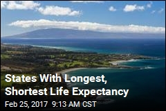 States With Longest, Shortest Life Expectancy