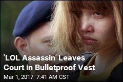&#39;LOL Assassin&#39; Leaves Court in Bulletproof Vest