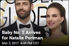 Natalie Portman Welcomes Baby No. 2