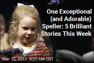 One Exceptional (and Adorable) Speller: 5 Brilliant Stories This Week