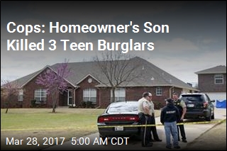 Cops: Homeowner&#39;s Son Killed 3 Teen Burglars