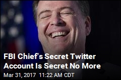 Reporter Finds Comey&#39;s Secret Twitter Account (Probably)