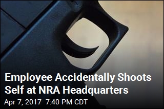 NRA Employee Accidentally Shoots Self During Training