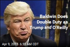 Baldwin Does Double Duty as Trump and O&#39;Reilly