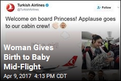 Woman Gives Birth to Baby Mid-Flight