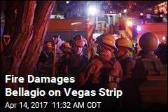 Fire on Bellagio&#39;s Roof Causes Scare on Vegas Strip