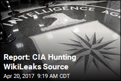 Report: CIA Hunting WikiLeaks Source