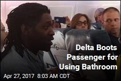 Delta Boots Passenger for Using Bathroom