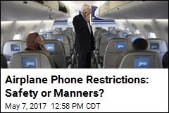 Are Cell Phone Rules on Planes to Protect Safety or Sanity?