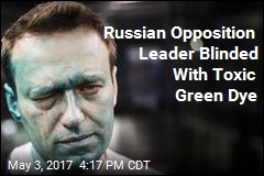 Man Who Wants to Be Russian President Blinded in Attack