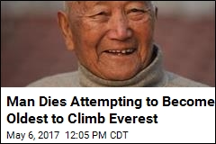 Man Dies Attempting to Become Oldest to Climb Everest