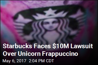 Starbucks Faces $10M Lawsuit Over Unicorn Frappuccino