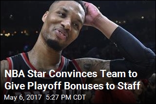 NBA Star Convinces Team to Give Playoff Bonuses to Staff