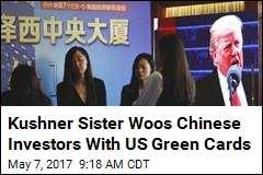 Kushner Sister Woos Chinese Investors With US Green Cards