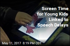 Screen Time May Stunt Speech in Kids: Study