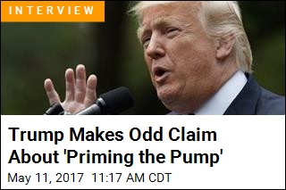 Trump Makes Odd Claim About &#39;Priming the Pump&#39;