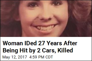Woman Identified 27 Years After Being Fatally Hit by 2 Cars