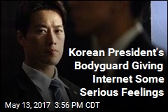 New South Korean President&#39;s Handsome Bodyguard Goes Viral