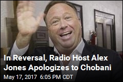 In Reversal, Radio Host Alex Jones Apologizes to Chobani
