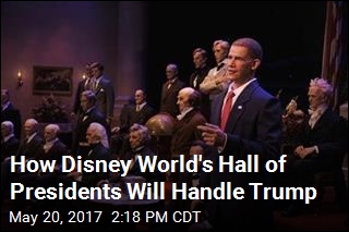 Trump Likely Won&#39;t Get Speech in Disney Attraction: Source