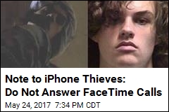 Note to iPhone Thieves: Do Not Answer FaceTime Calls