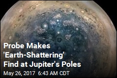 Monstrous Cyclones Spotted Over Jupiter&#39;s Poles