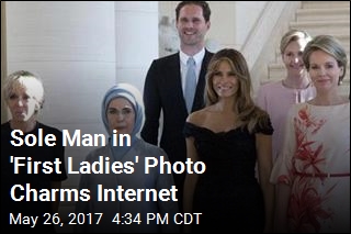 One of These Things Is Not Like the Others in First Ladies Photo